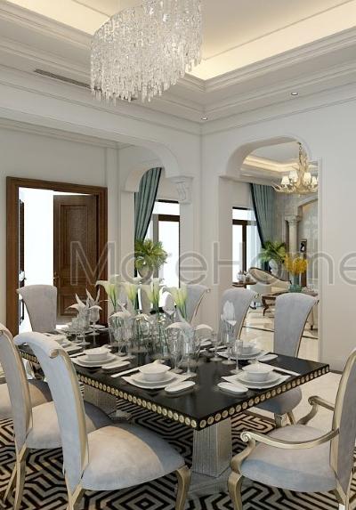  Thiết kế nội thất biệt thự hiện đại Vinhomes Central Park  - Chị Sương